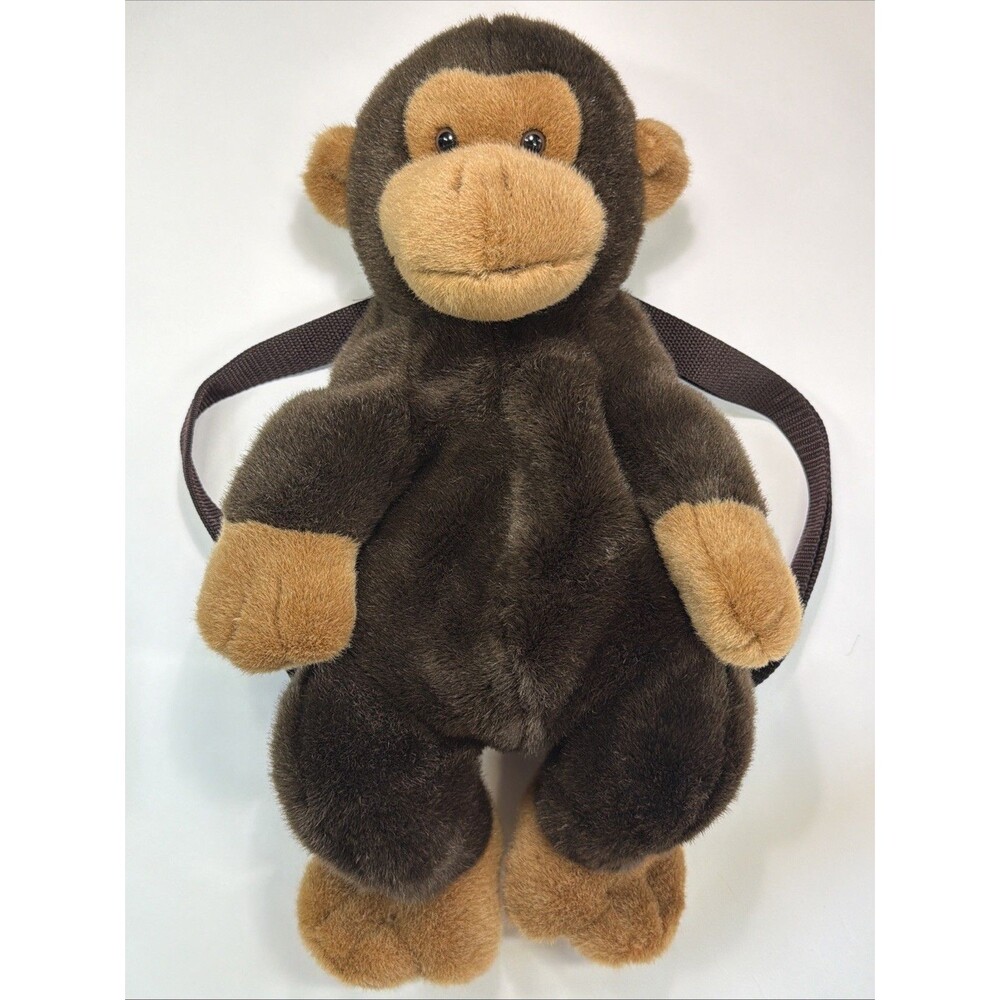 Russ Monkey Plush Animal Backpack